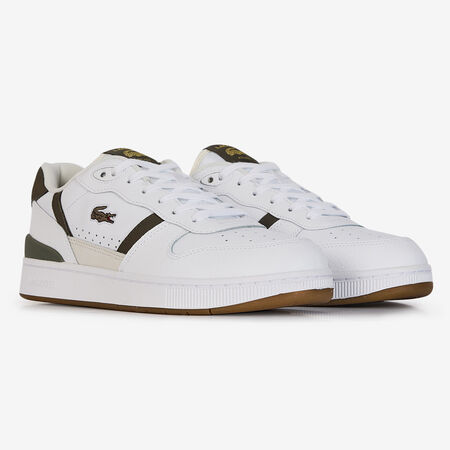 LACOSTE t-clip T-CLIP SET WIT/KHAKI HEREN