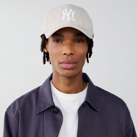 NEW ERA 9FORTY NY MELTON WOOL BEIGE/WIT HEREN