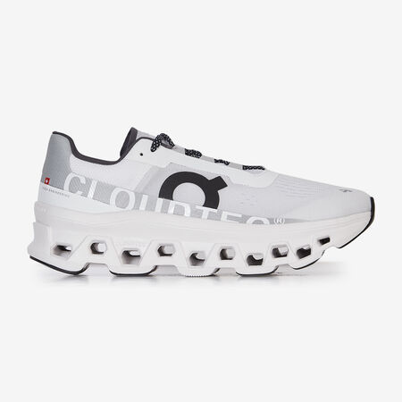 ON RUNNING CLOUDMONSTER WIT/ZWART HEREN