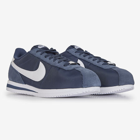 NIKE CORTEZ NYLON MARINEBLAUW/WIT HEREN