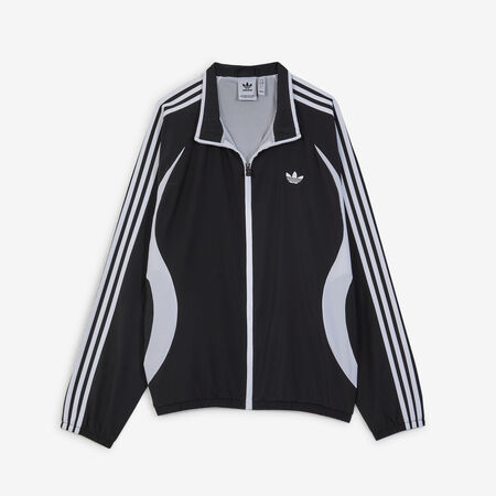 ADIDAS ORIGINALS JACKET FZ TRACKTOP TEAMGEIST ZWART/WIT HEREN
