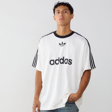 ADIDAS ORIGINALS TEE SHIRT JERSEY ADICOLOR WIT HEREN