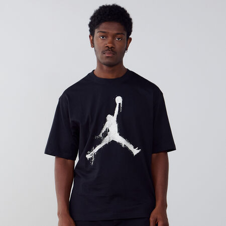 JORDAN T-SHIRT JUMPMAN ZWART/WIT HEREN
