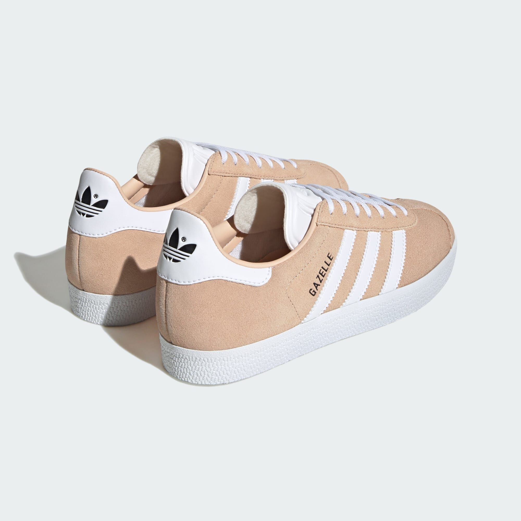 Adidas originals gazelle sneakers in blush store