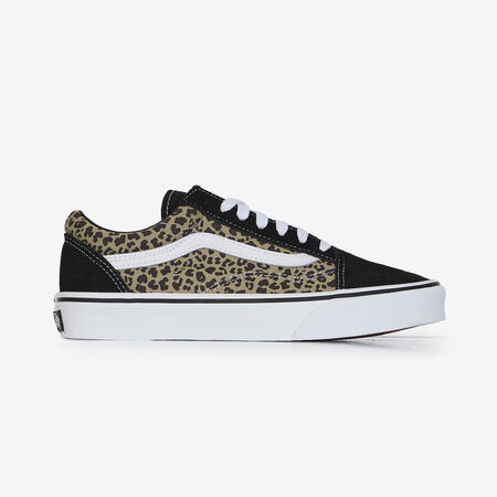 VANS old skool OLD SKOOL ZWART/LUIPAARD JUNIOR