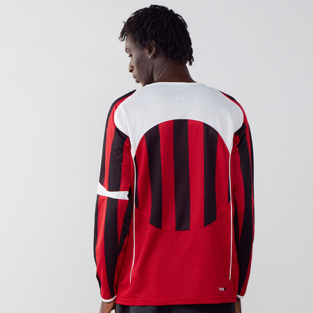 NIKE JERSEY T90 ENERGY LS ROOD/ZWART HEREN