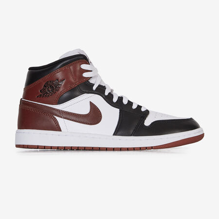 JORDAN air jordan 1 AIR JORDAN 1 MID WIT/BRUIN HEREN