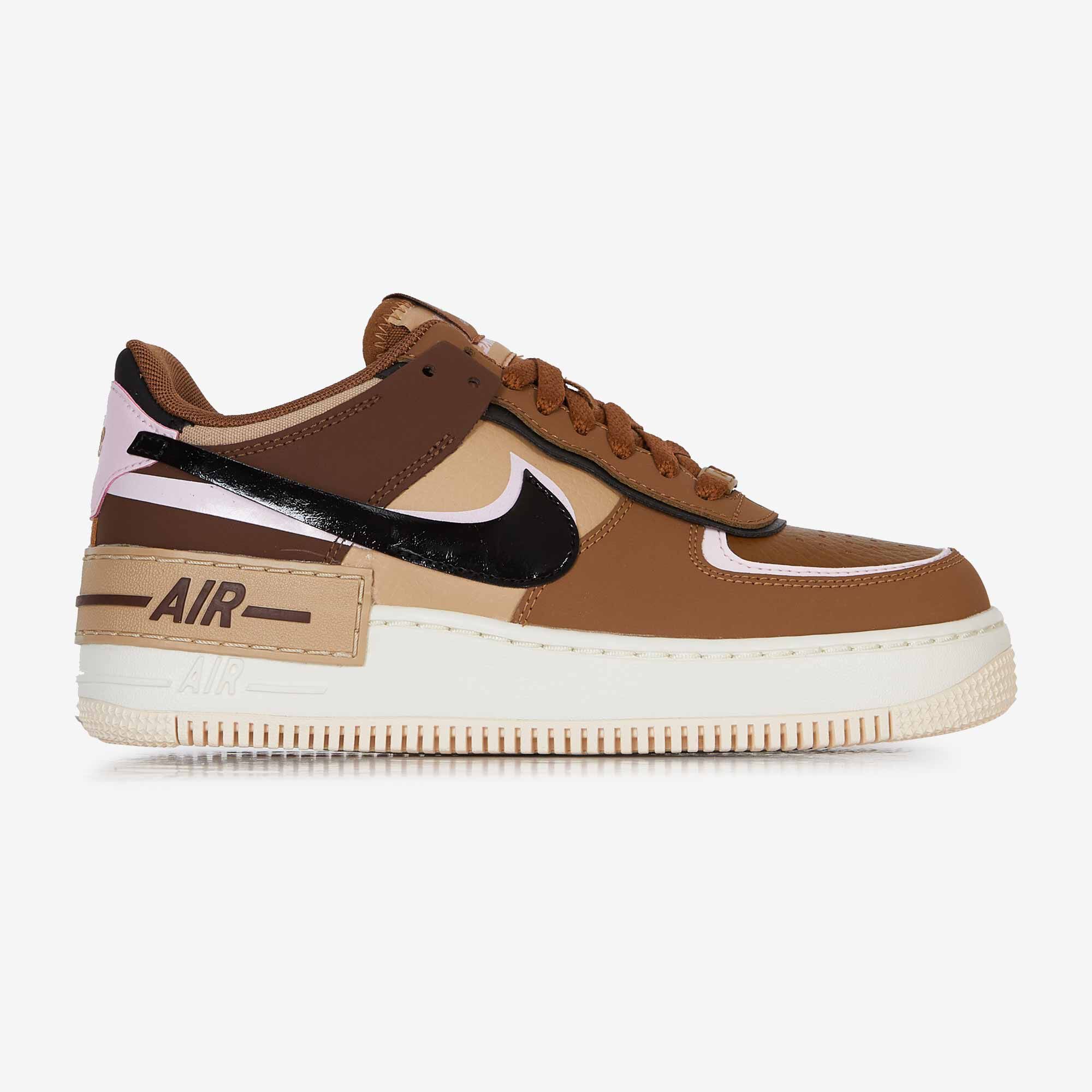 NIKE AIR FORCE 1 SHADOW BRUIN ROZE SNEAKERS DAMES Courir