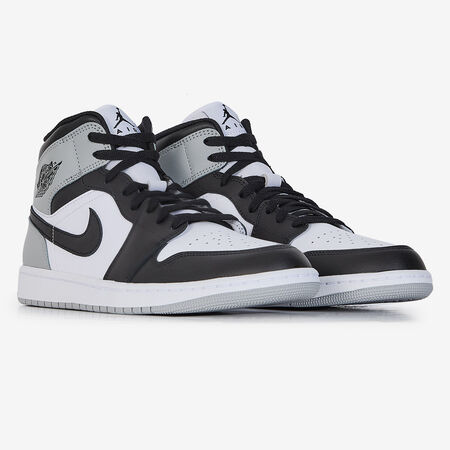 JORDAN air jordan 1 AIR JORDAN 1 MID WIT/GRIJS HEREN