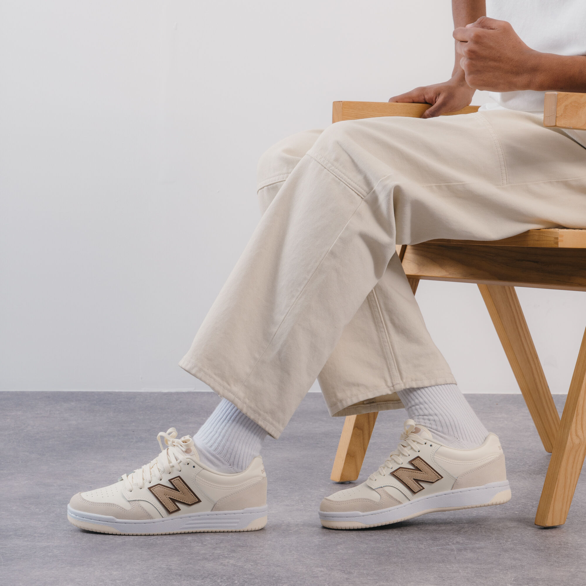 New balance tan discount suede