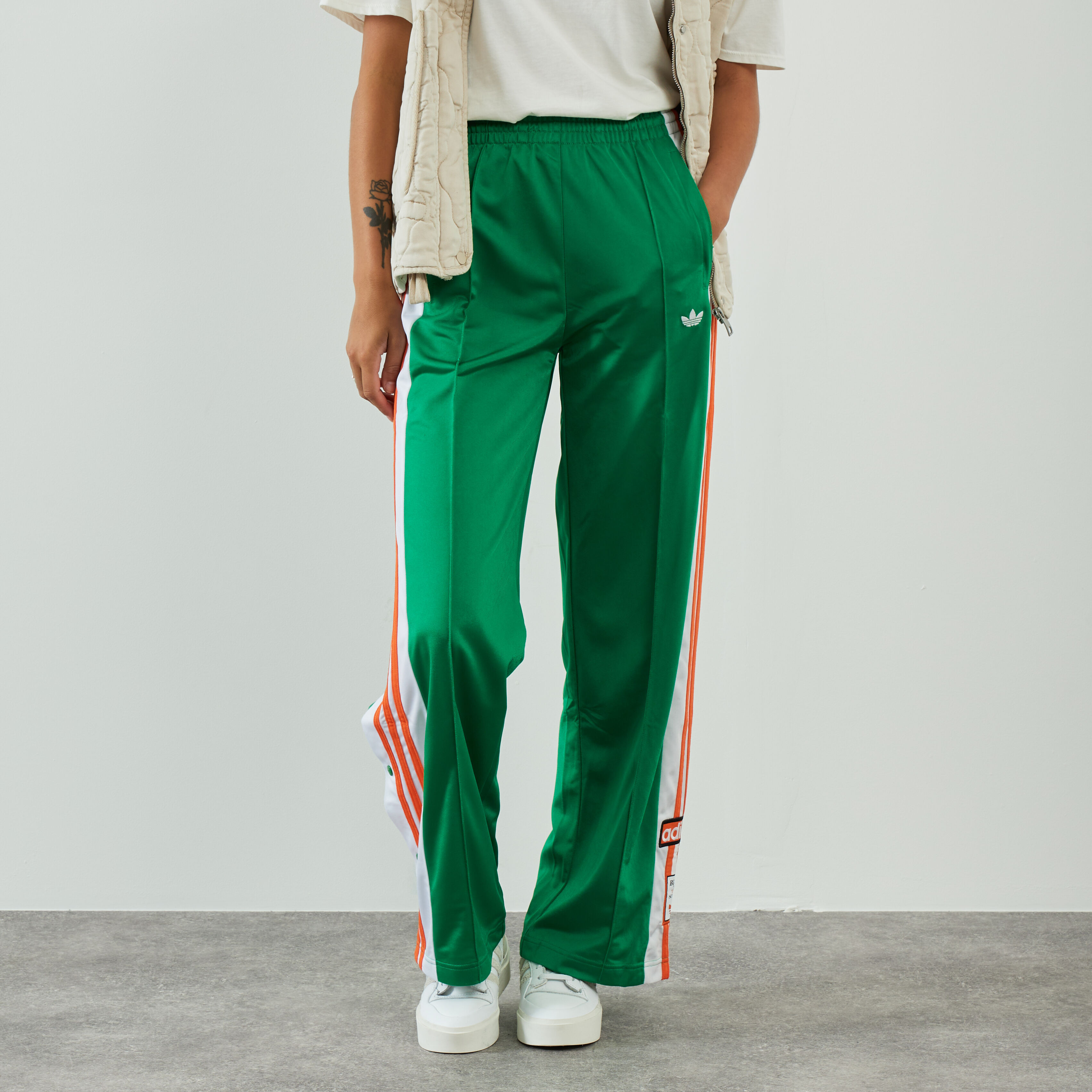 Adidas joggingbroek dames groen sales