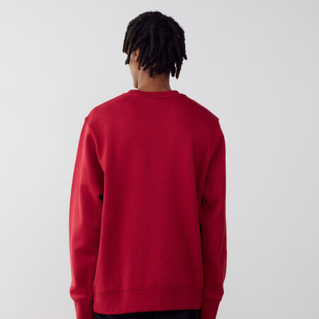 NIKE SWEAT CREW CLUB BORDEAUXROOD/WIT HEREN