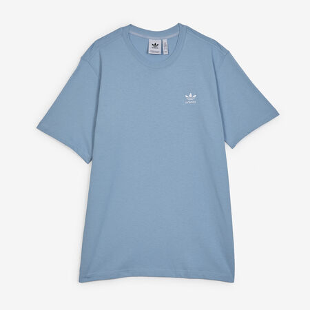 ADIDAS ORIGINALS TEE SHIRT ESSENTIAL BLAUW/WIT HEREN