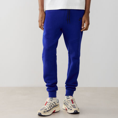 NIKE PANT JOGGER TECH FLEECE BLAUW HEREN