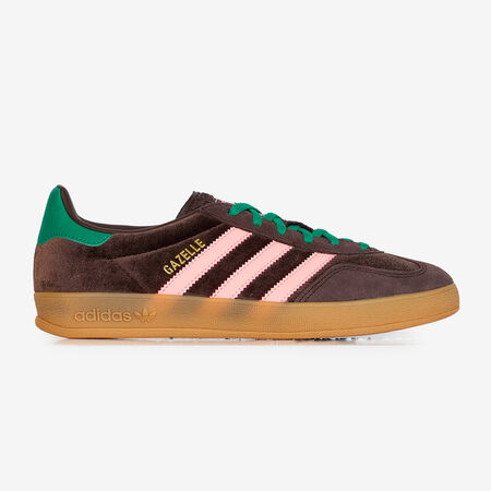 ADIDAS ORIGINALS gazelle GAZELLE INDOOR VELVET BRUIN/ROZE DAMES