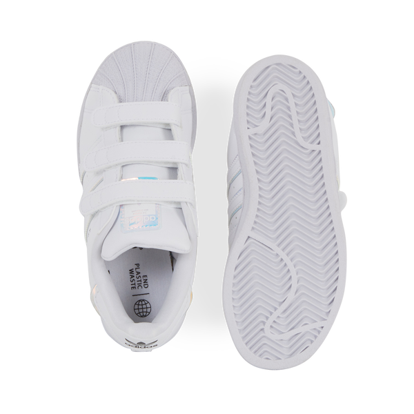 ADIDAS ORIGINALS SUPERSTAR CF IRIDESCENT WIT ZILVERKLEUR