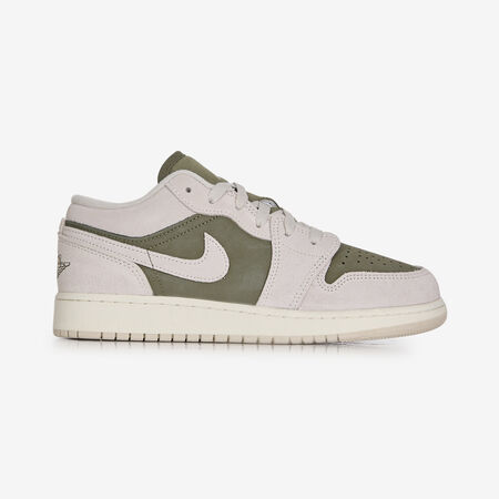 JORDAN AIR JORDAN 1 LOW SUEDE BEIGE/KHAKI JUNIOR