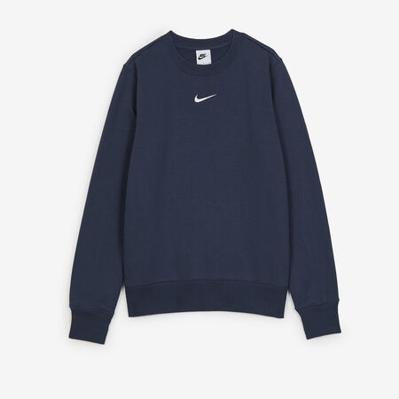 SWEAT CREW CLUB CENTERED LOGO : MARINEBLAUW
