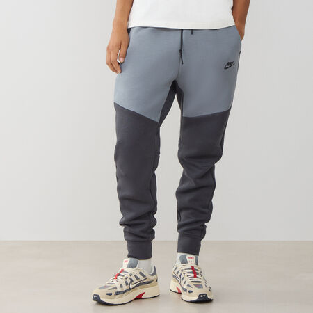 NIKE PANT JOGGER TECH FLEECE ZWART/GRIJS HEREN