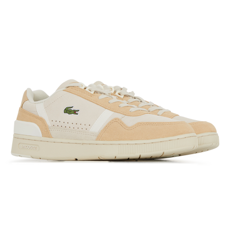LACOSTE t-clip T-CLIP SUEDE BEIGE DAMES
