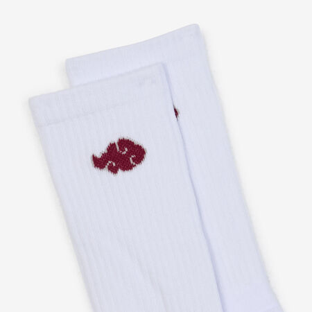 NARUTO CHAUSSETTES X3 CREW AKATSUKI WIT/ROOD UNISEX