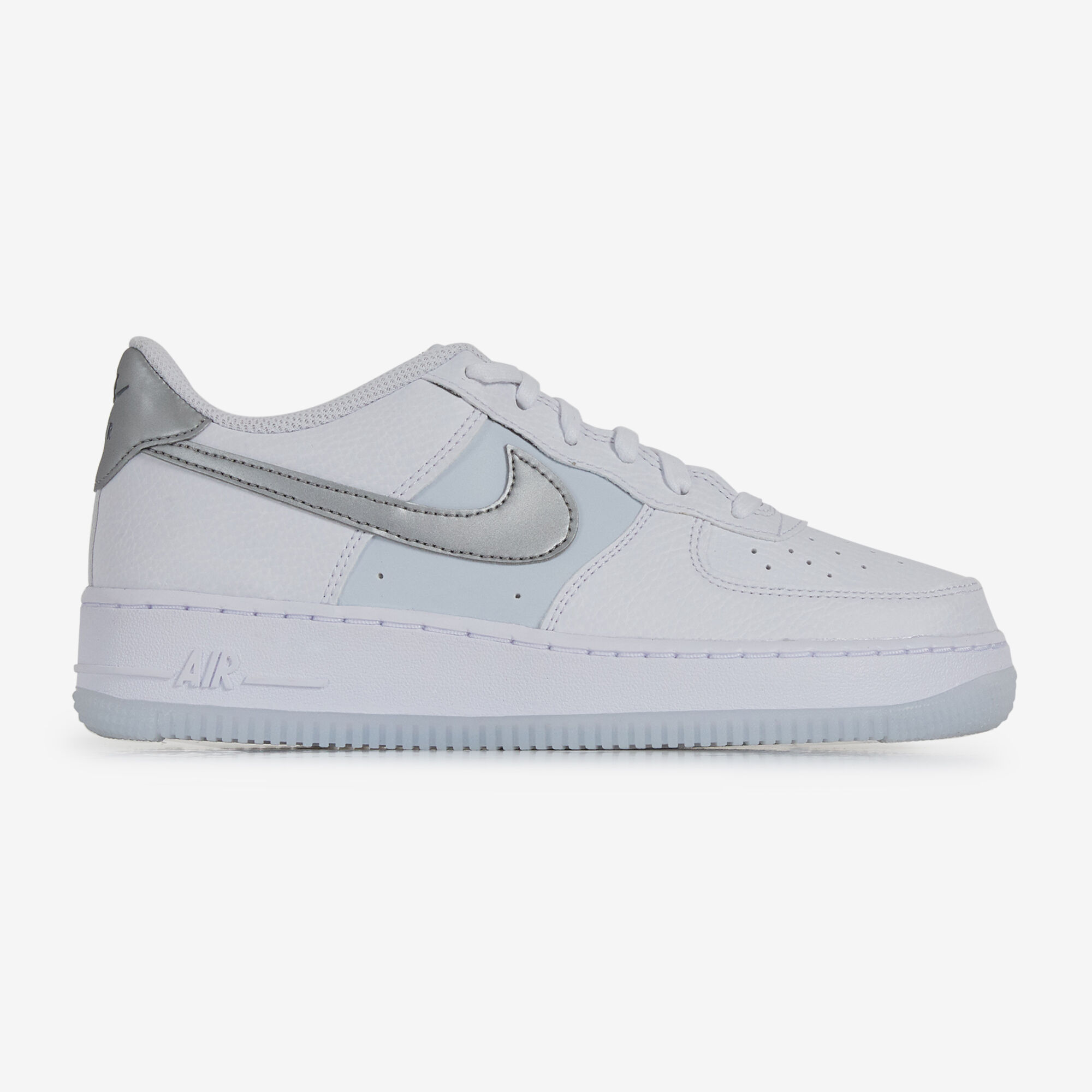 Nike air force 1 dames wit zilver hotsell