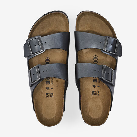BIRKENSTOCK arizona ARIZONA BIRKO FLOR NOIR METALLIC ZWART DAMES