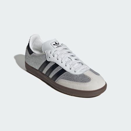 ADIDAS ORIGINALS samba SAMBA OG RHINESTONES ZILVER/ZWART DAMES