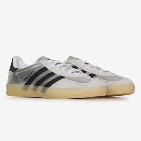 ADIDAS ORIGINALS gazelle GAZELLE INDOOR METALLIC ZILVER DAMES
