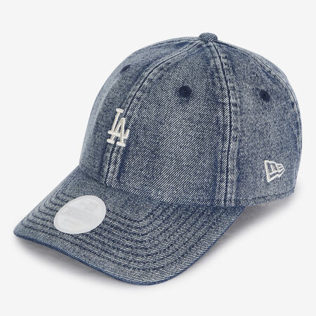 NEW ERA 9TWENTY WOMEN LA DENIM BLAUW DAMES