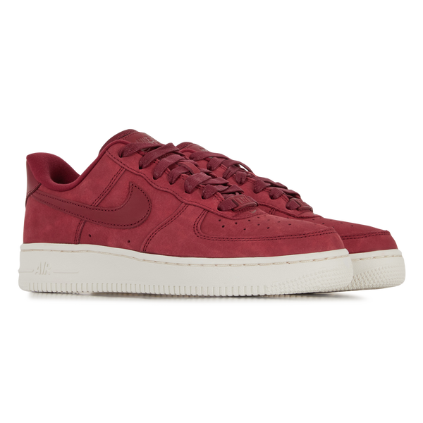 Burgundy nike air force ones sales