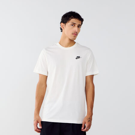 NIKE TEE SHIRT CLUB ECRU HEREN