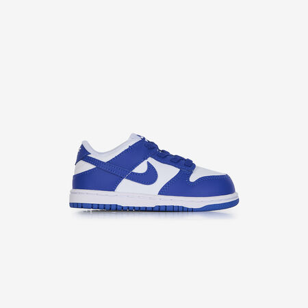 DUNK LOW : WIT/BLAUW
