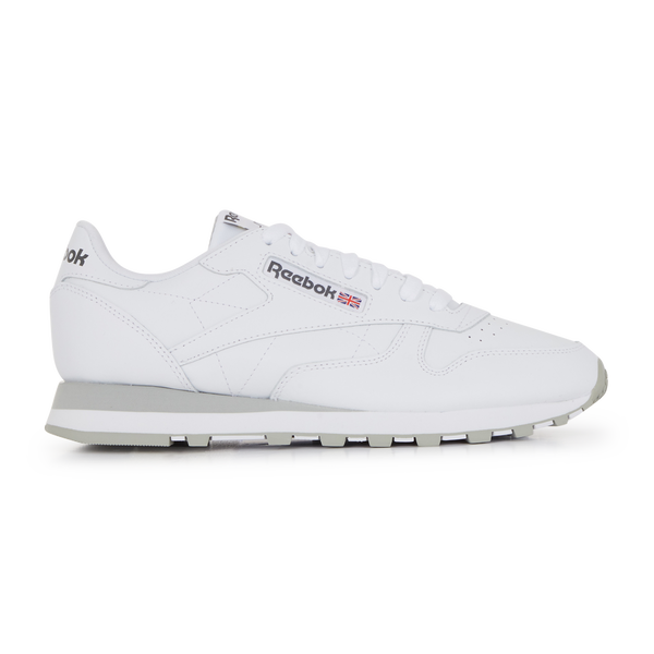 REEBOK CLASSIC LEATHER WIT GRIJS SNEAKERS HEREN Courir