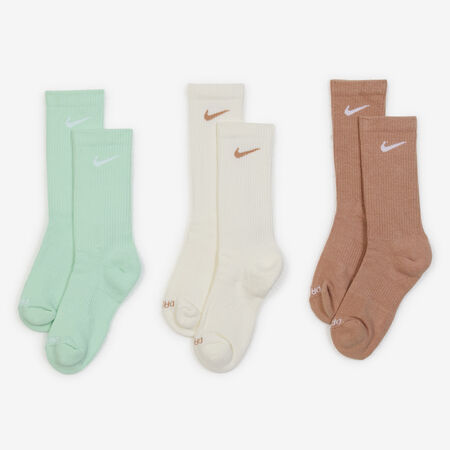 NIKE CHAUSSETTES X3 EVERYDAY MID GROEN HEREN