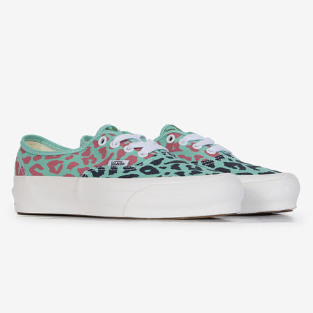 VANS AUTHENTIC LX BLAUW/ROZE DAMES