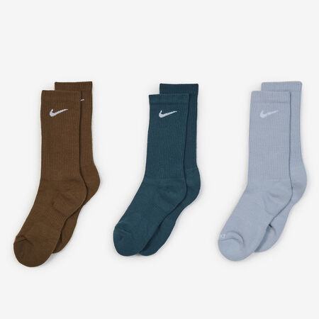 NIKE CHAUSSETTES X3 EVERYDAY MID BLAUW/MARINEBLAUW HEREN
