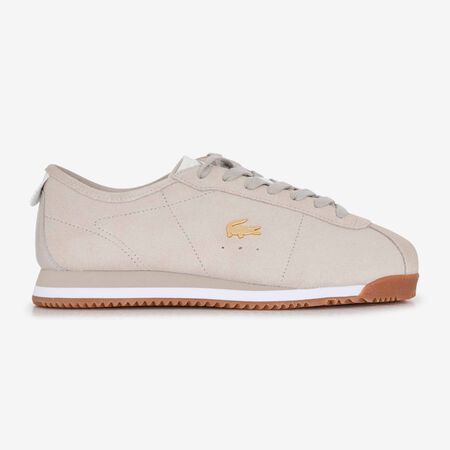 LACOSTE CLUB LOW GRIJS/WIT DAMES