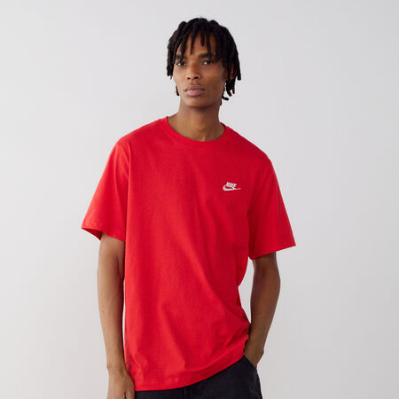 NIKE TEE SHIRT CLUB ROOD HEREN