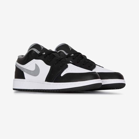 JORDAN AIR JORDAN 1 LOW WIT/ZWART JUNIOR