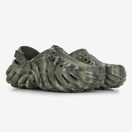 CROCS ECHO CLOG MARBLED GROEN HEREN