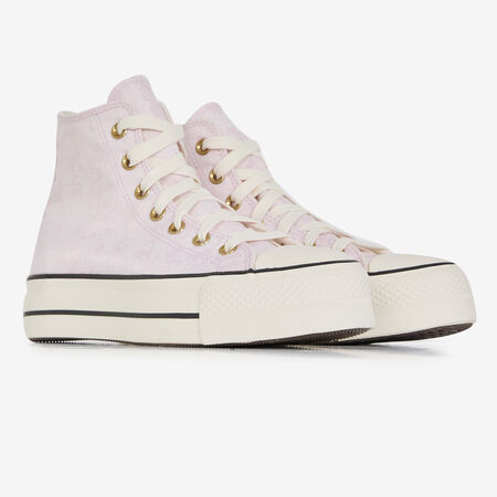 CONVERSE CHUCK TAYLOR LIFT HI LILA DAMES