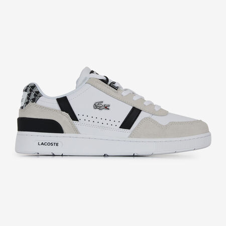 LACOSTE t-clip T-CLIP SIGNATURE WIT/ZWART DAMES
