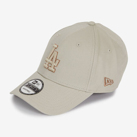 NEW ERA 9FORTY LA METALLIC OUTLINE BEIGE HEREN