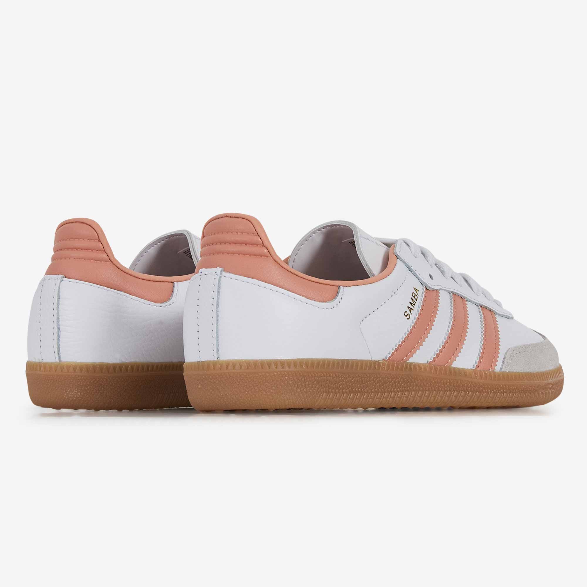 ADIDAS ORIGINALS SAMBA OG WIT ROOD SNEAKERS DAMES Courir