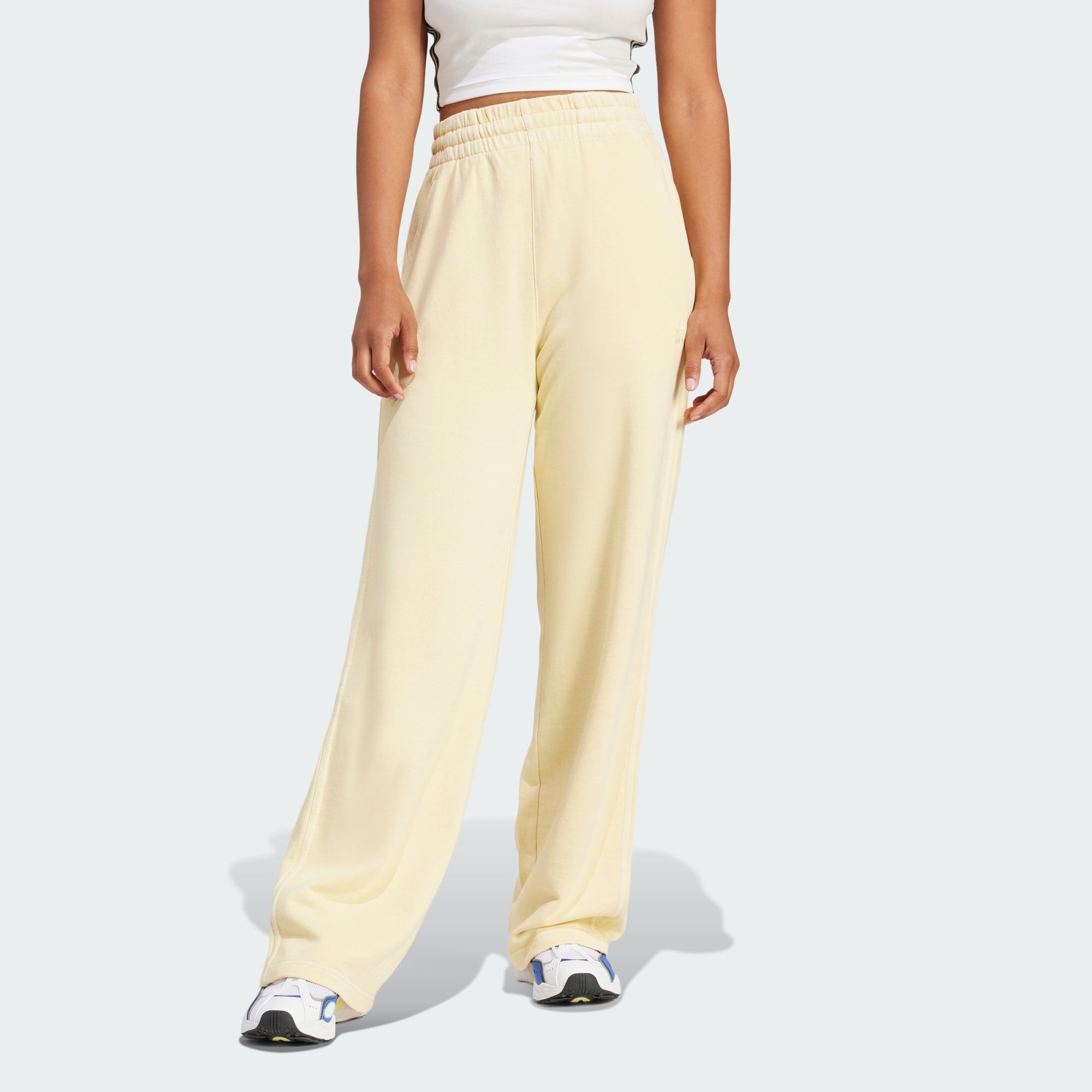 Adidas originals pants yellow discount