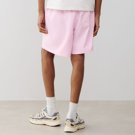 NIKE SHORT CLUB FLOW ROZE/WIT HEREN