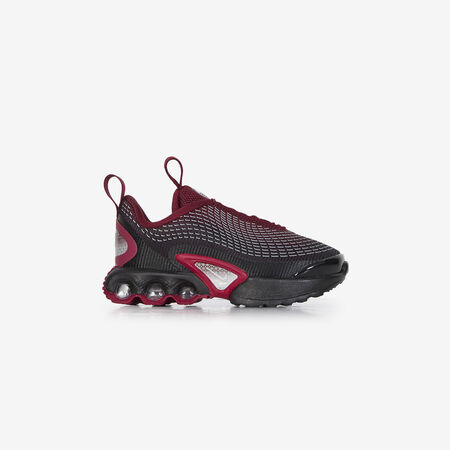 NIKE AIR MAX DN EL ZWART/ROOD BABY