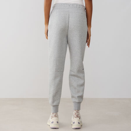 NIKE PANT JOGGER TECH FLEECE GRIJS/ZWART DAMES