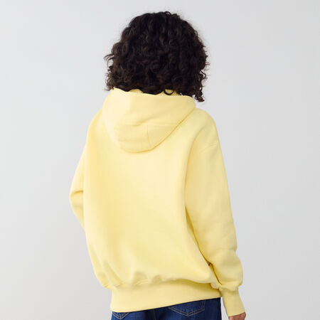 NIKE HOODIE PHOENIX LONG OVERSIZED GEEL DAMES